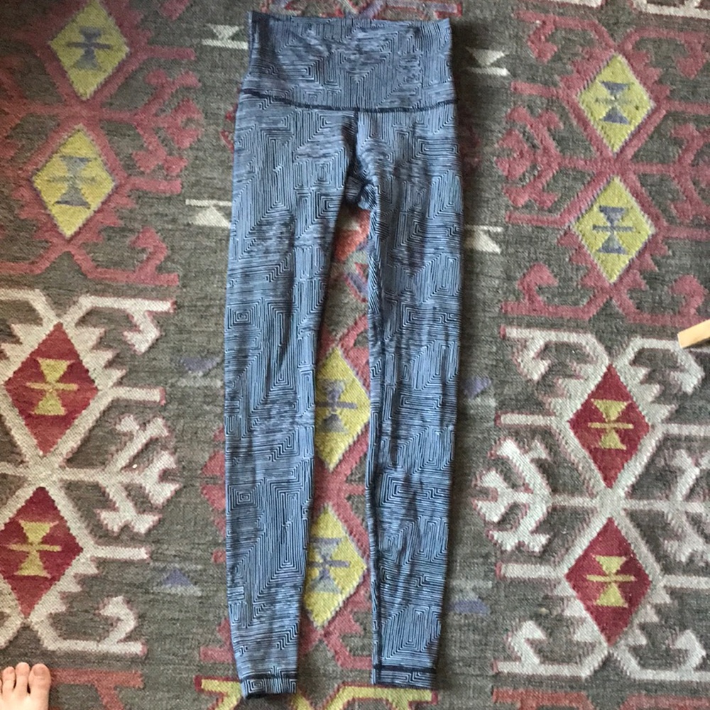 Lululemon High Waisted Wonderunder Leggings